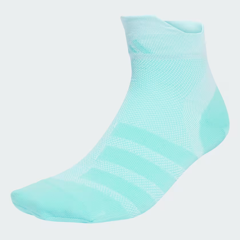 

Носки Adidas RUN x ADIZERO, аквамарин/белый