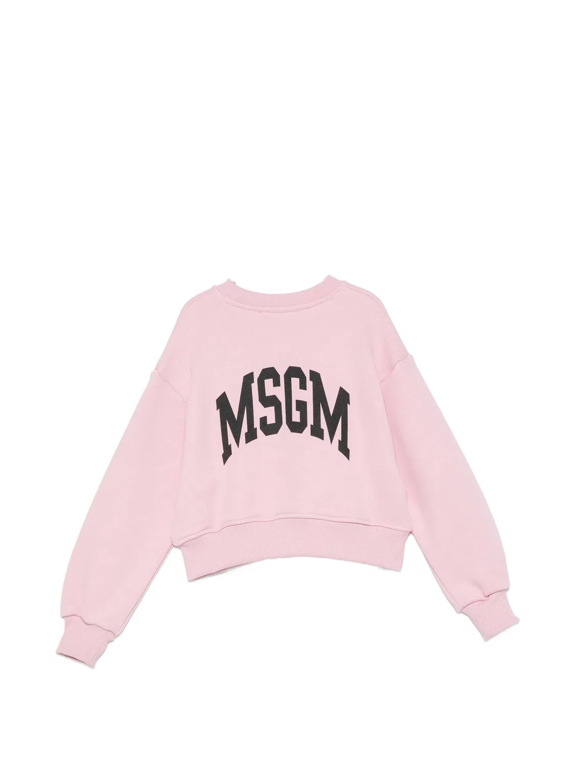 Толстовка с логотипом Msgm Kids, розовый — фото 2