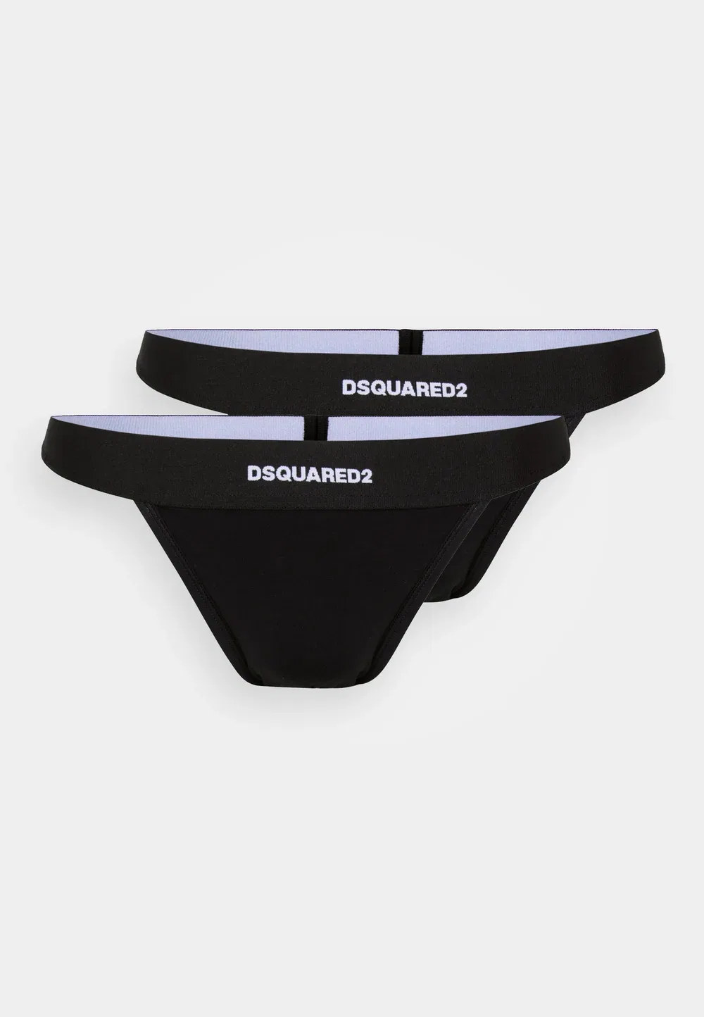 Новый базовый бандаж с логотипом, комплект из 2 штук - бандаж Dsquared2, Black — фото 2