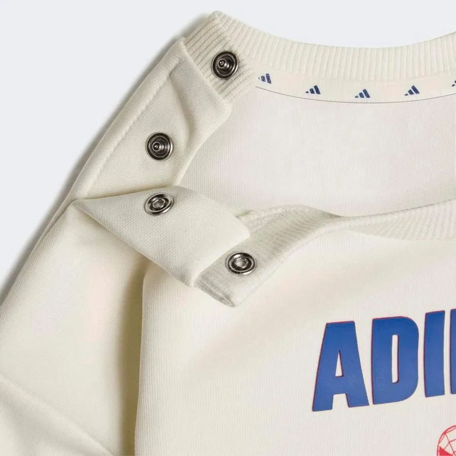Детский спортивный костюм с длинным рукавом Mrvl Sm Jog adidas, Белый — фото 2