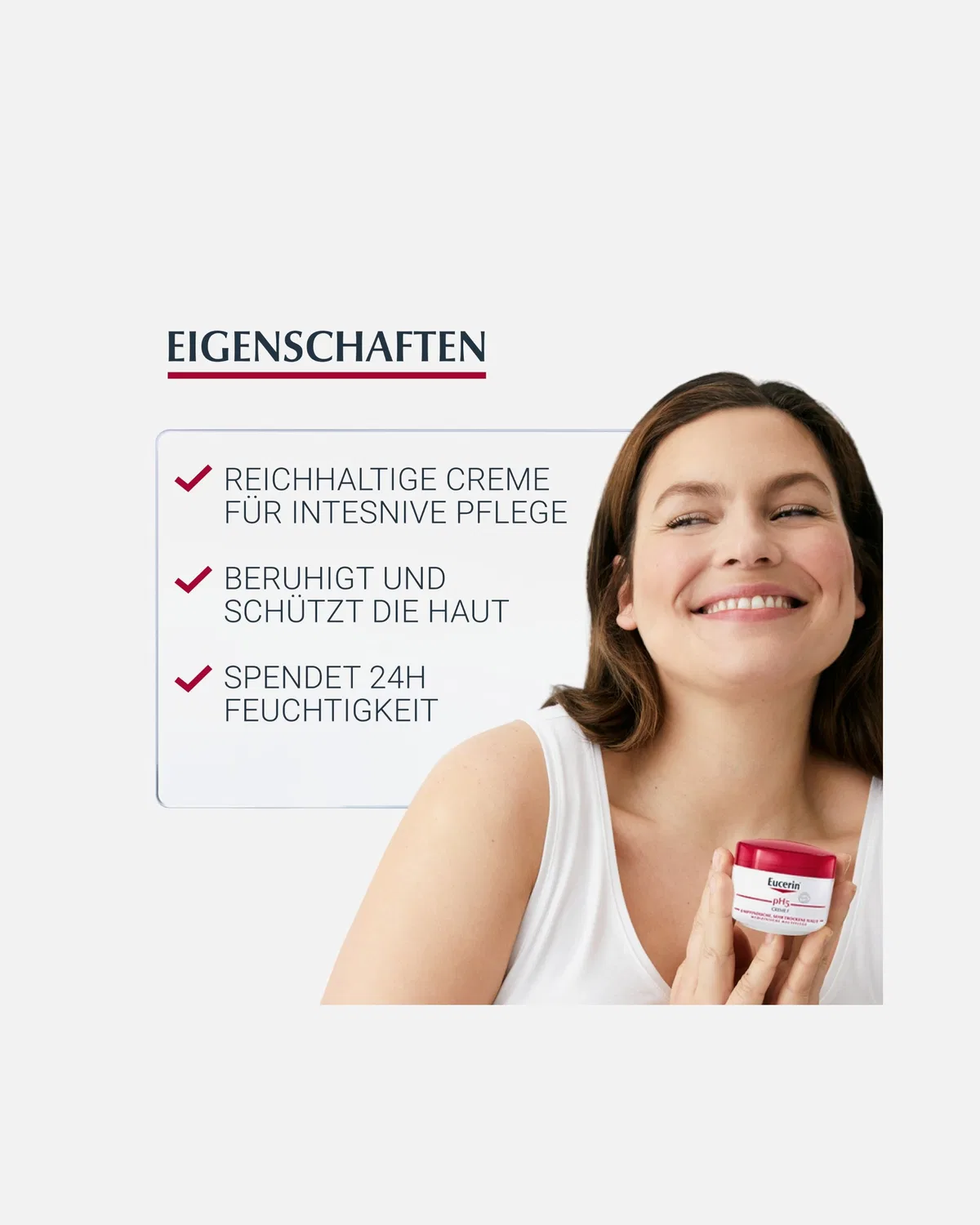 Крем для тела pH5 Eucerin, 75 Ml — фото 2