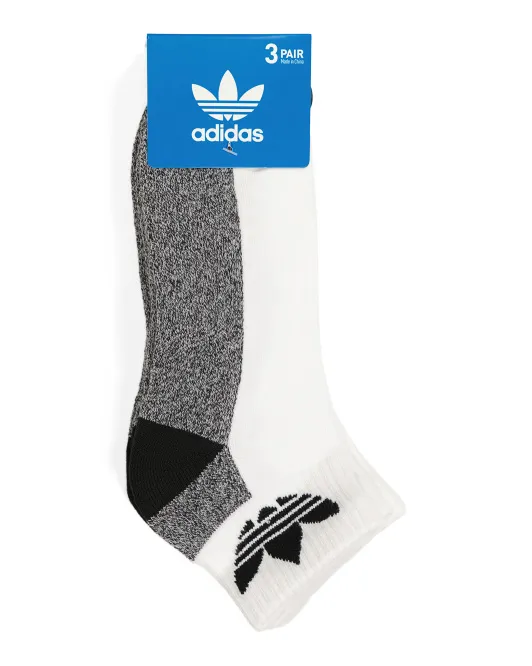 

3 пары носков Originals Base Quarter Adidas, белый/черный