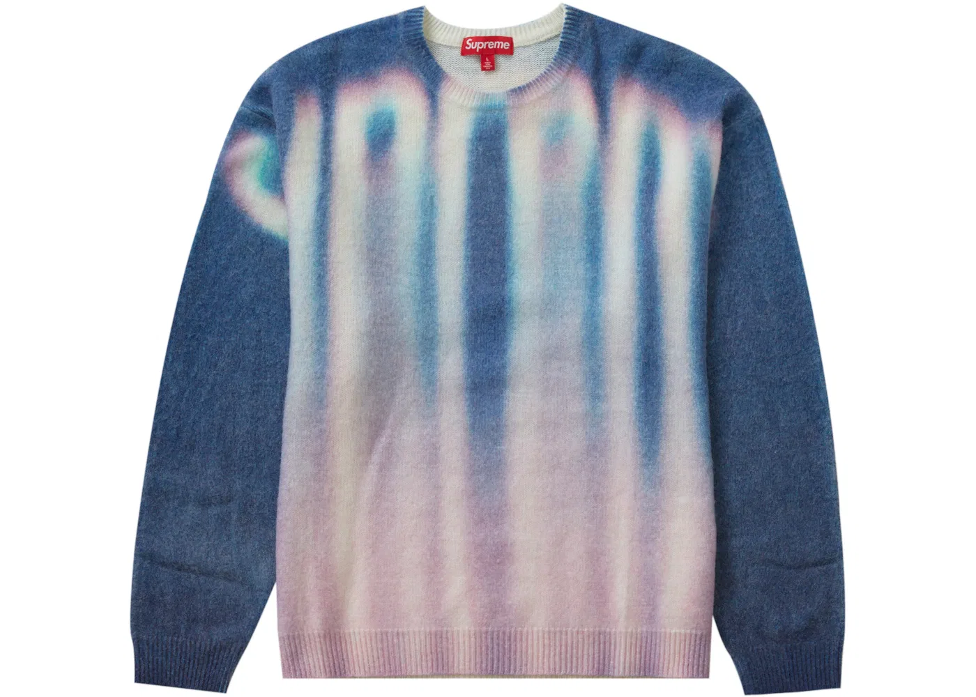 Мужской пуловер с логотипом Supreme, Blue
