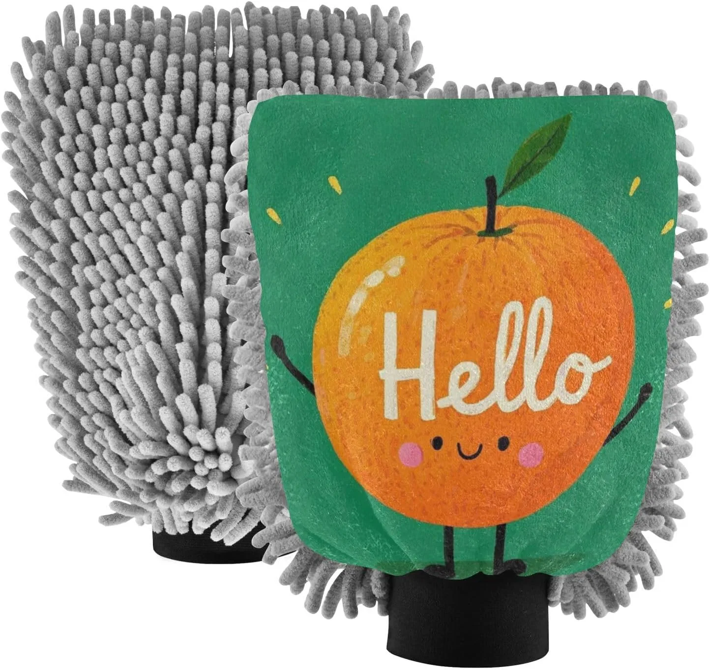 Мочалка для мытья Hello Cartoon, Microfiber, 30x20.3 см, Orange Voucong
