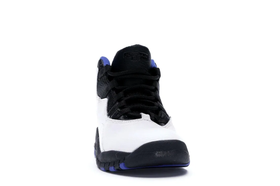 Детские кроссовки Lifestyle Jordan 10 Retro, White/Black-Royal-Metallic Silver — фото 2