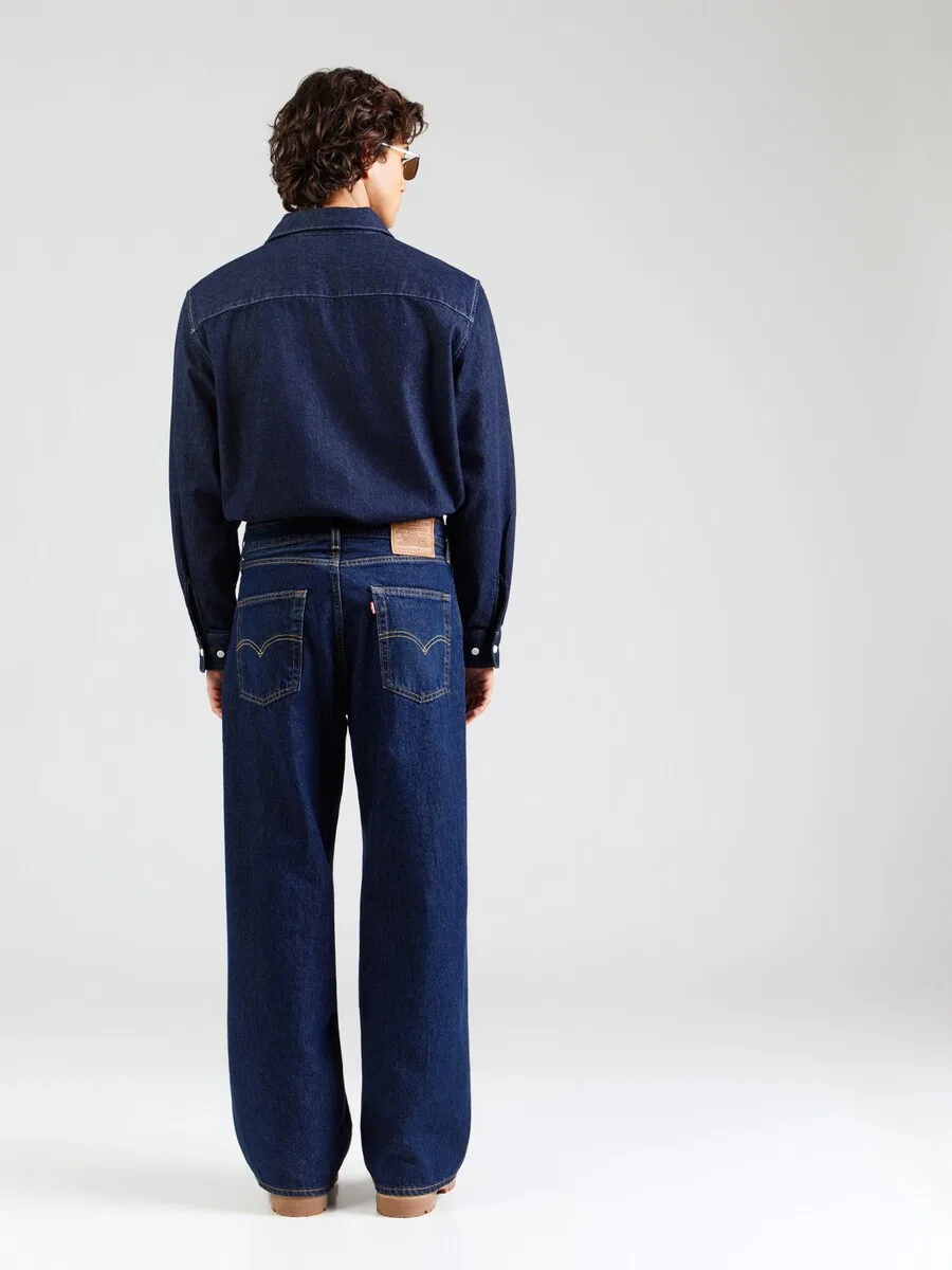 Джинсы LEVI'S Baggy Jeans 'Baggy Wide Leg' темно-синего цвета — фото 4