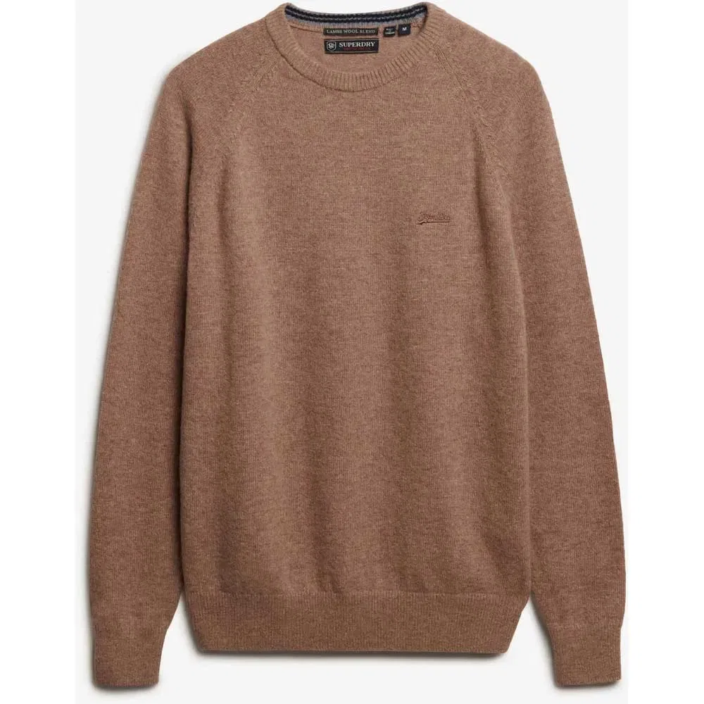 Свитер Wool Blend Superdry, коричневый — фото 3