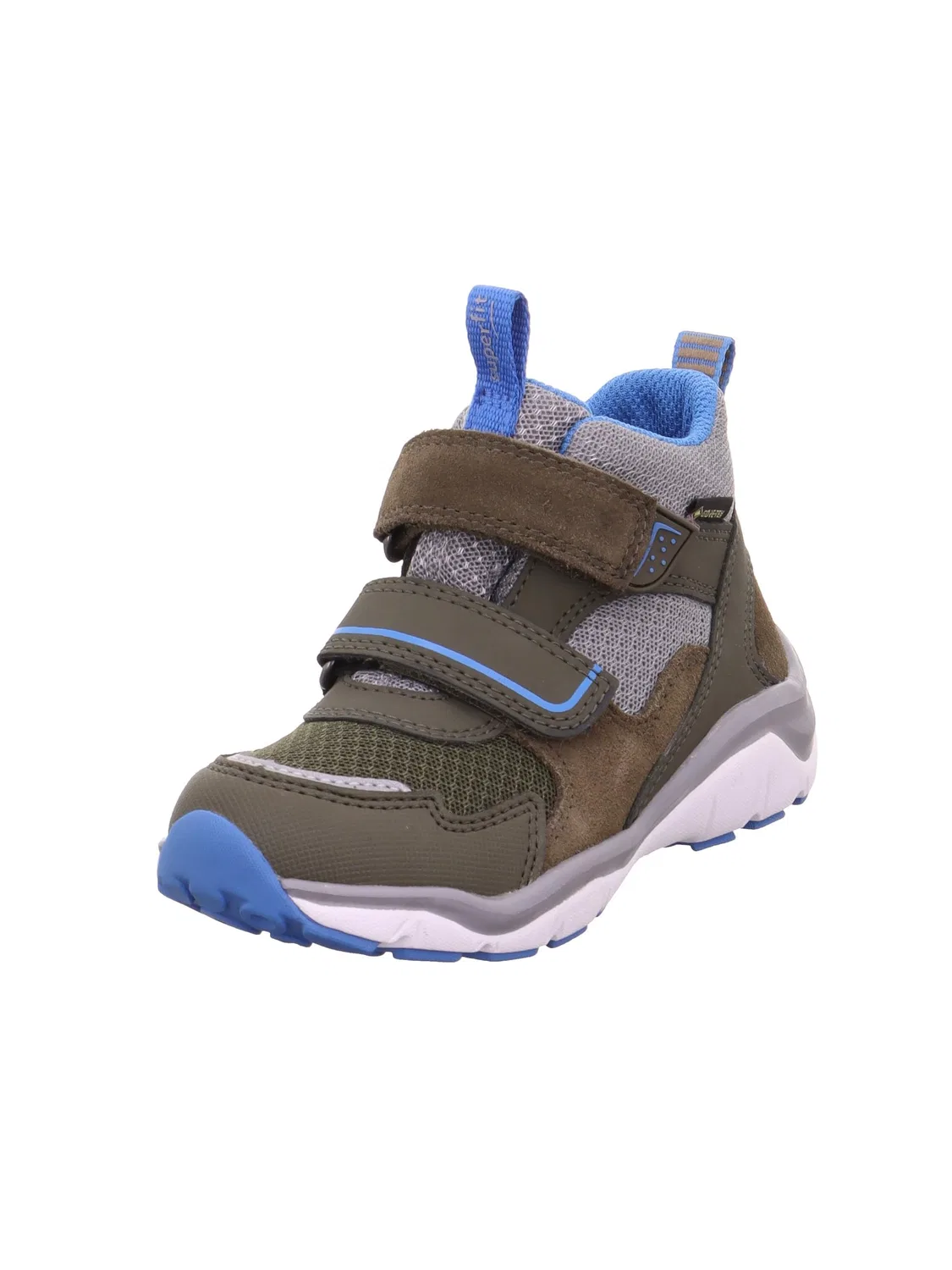 Детские кроссовки для мальчиков на липучках Sport5 Superfit, Green Light Blue
