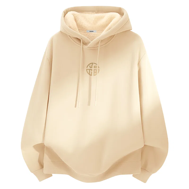 Детское худи из флиса MINISO, Light Beige