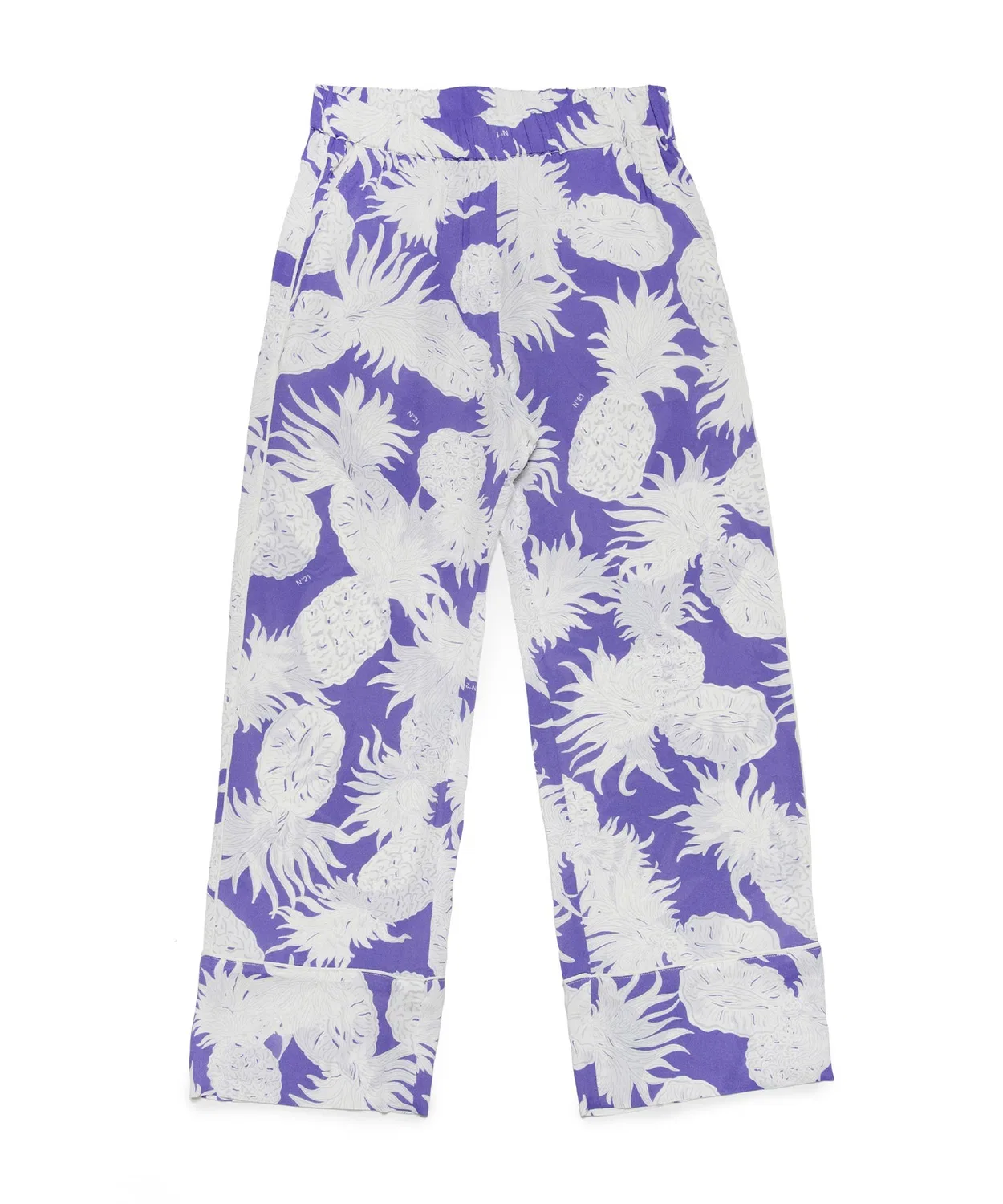 Детские брюки с принтом Tropical Long Pants N°21, Purple