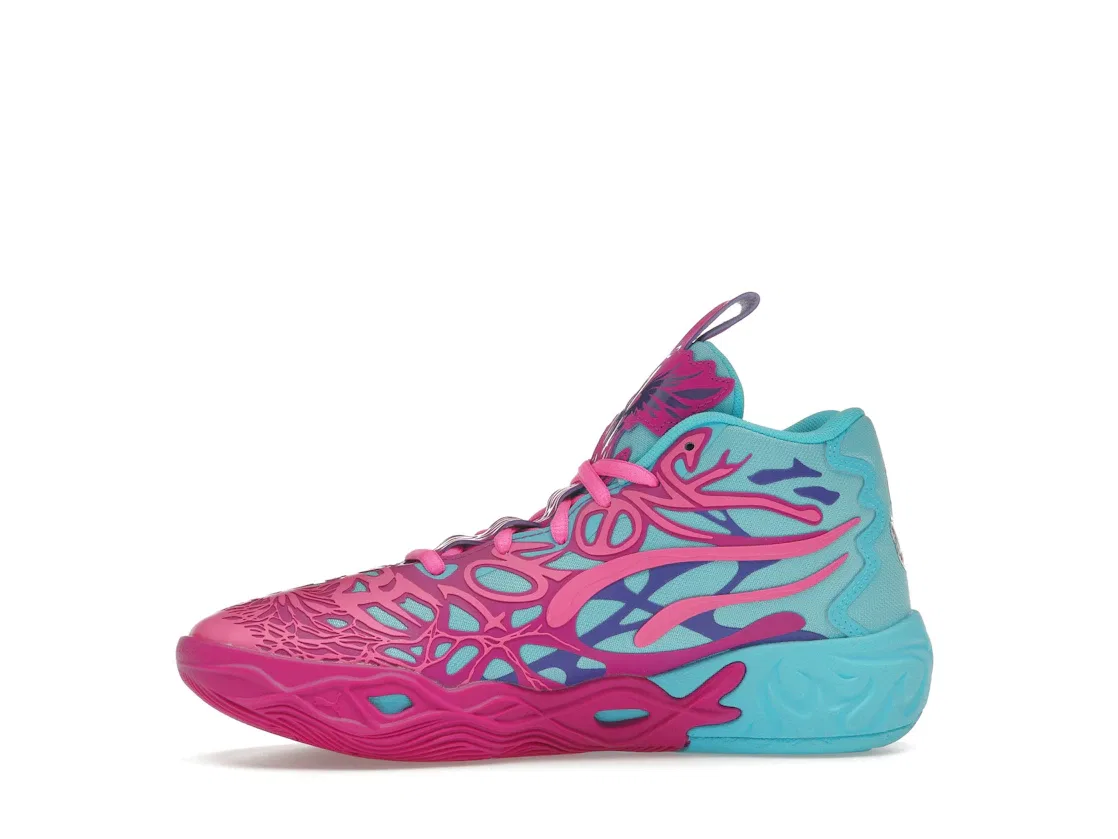 Детские кроссовки с принтом LaMelo Ball MB.04 Puma, Deep Orchid/Poison Pink — фото 3