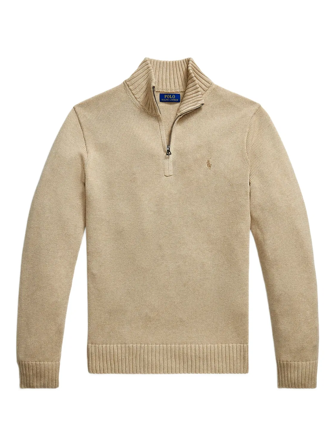 Зипpered Свитер с Длинным Рукавом Polo Ralph Lauren, нейтральные