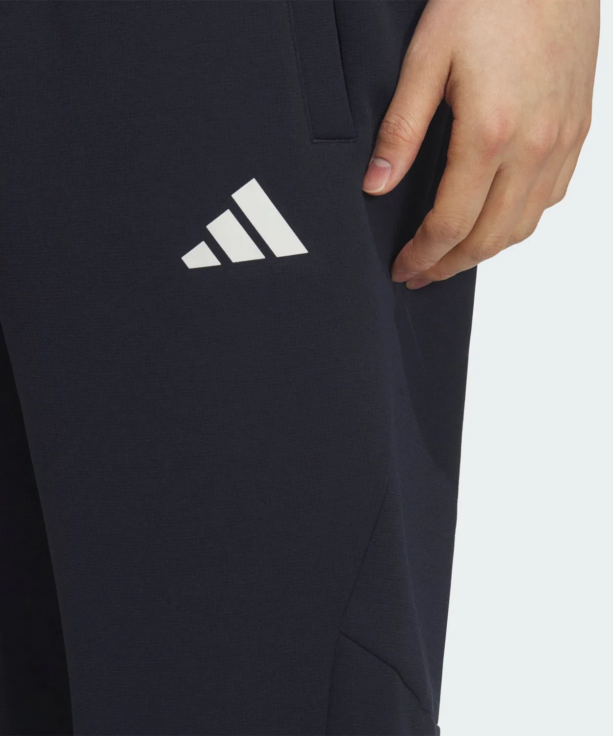 Мужские спортивные брюки с открытым низом Ankle Length Open Hem Regular Fit Adidas, Blue — фото 4