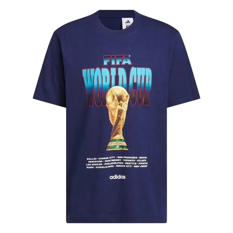 Футболка с коротким рукавом M WC Tour Tee 2 adidas, Синий — фото 2