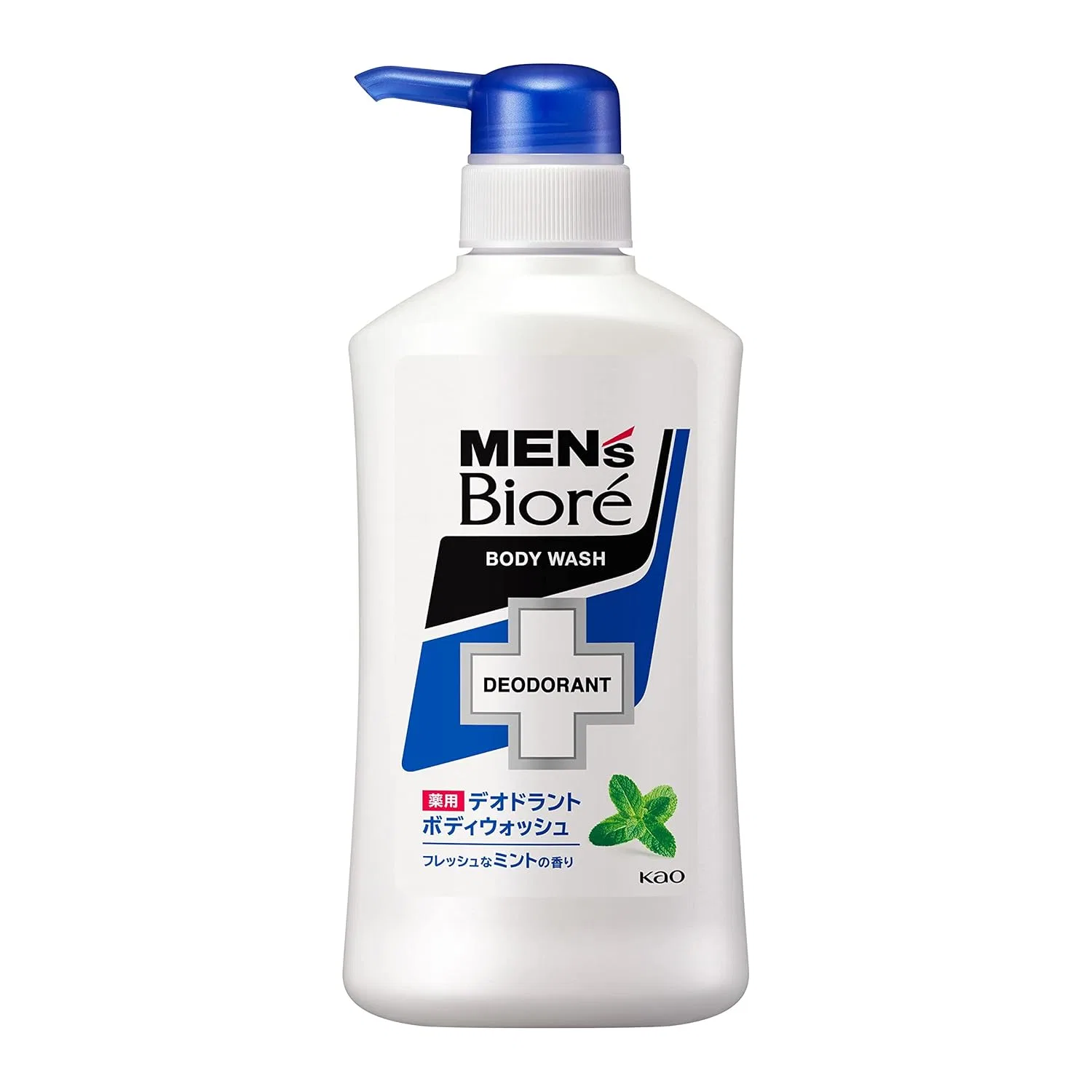 Гель-дезодорант для тела Biore Japan Fresh Mint Aroma, 440 мл Men's Biore