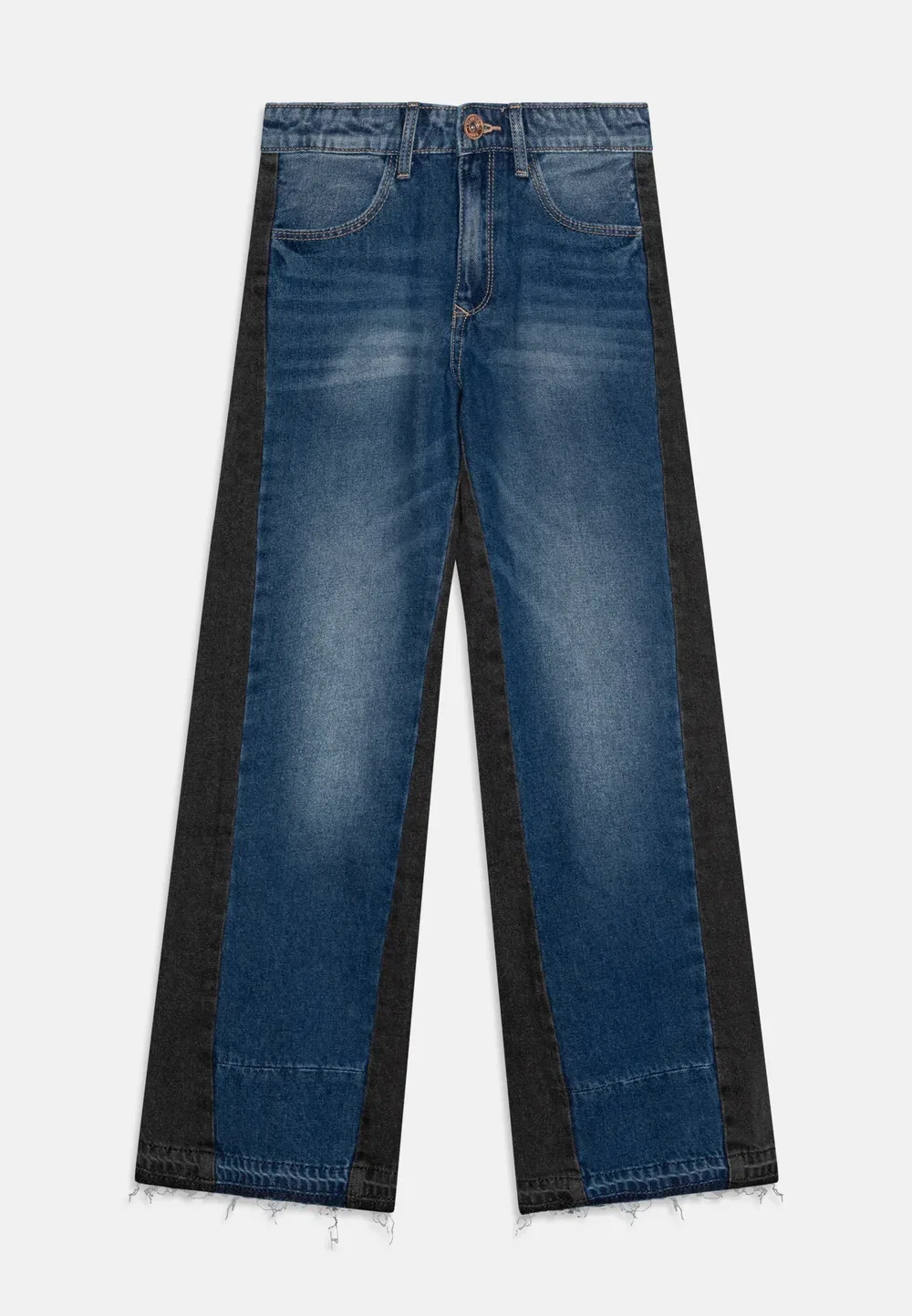 Кэсси - расклешенные джинсы Vingino, Mid Blue Wash