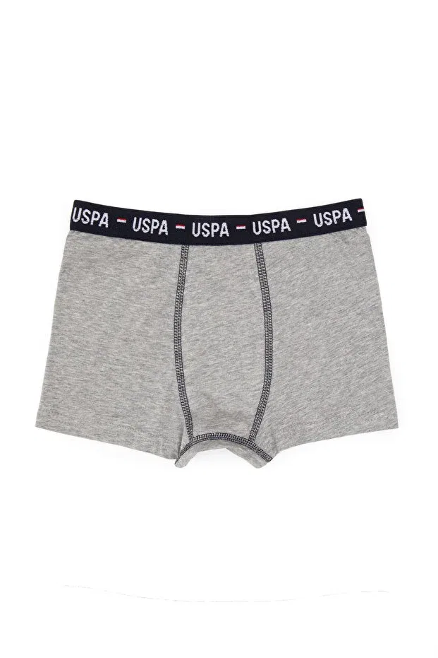 Детский комплект боксеров для мальчиков 3 шт. U.S. Polo Assn., Navy Blue — фото 4