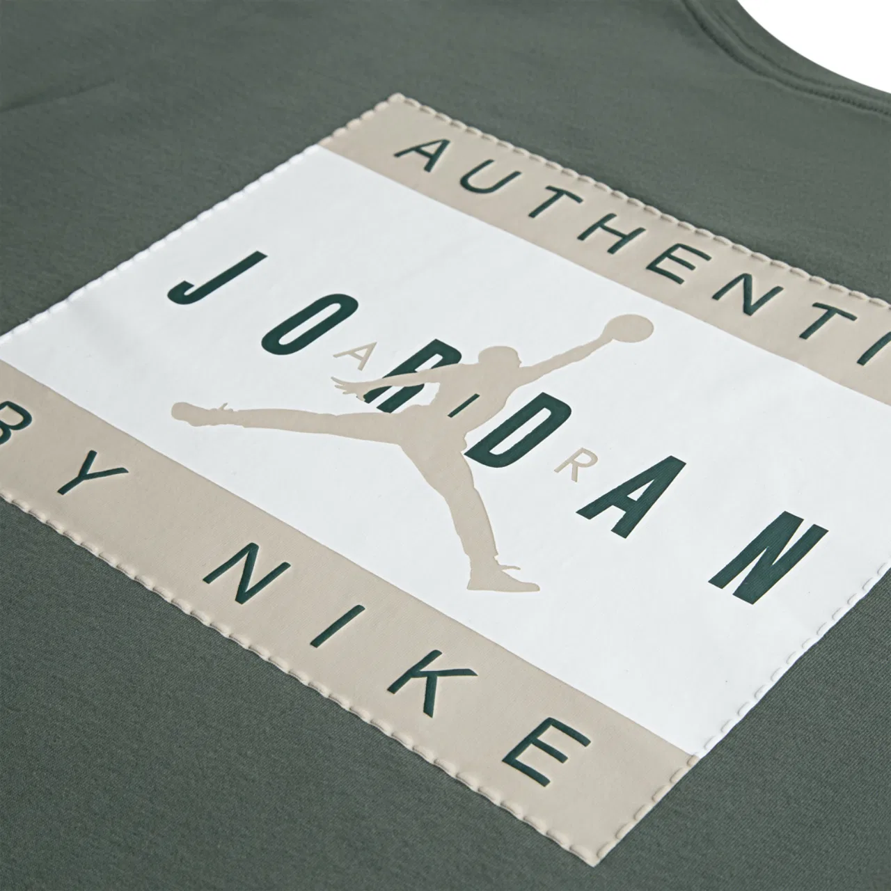 Футболка для мальчиков Printed AAJBN Label Jordan, цвет Midnight Green — фото 4