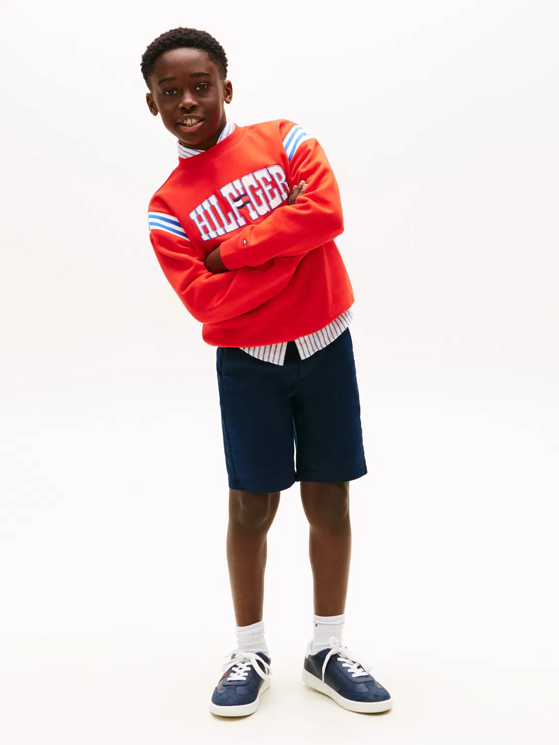 Детские шорты для мальчиков хлопковые Tommy Hilfiger, Azul