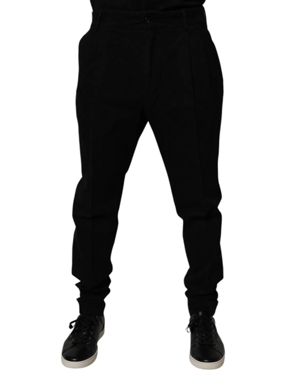 Мужские брюки-скинни с логотипом Dolce & Gabbana, Black