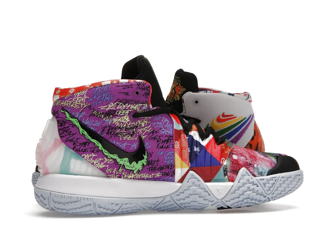 Детские кроссовки с многоцветным дизайном Nike Kybrid S2 Best Of Nike, Multi-Color/Multi-Color — фото 3