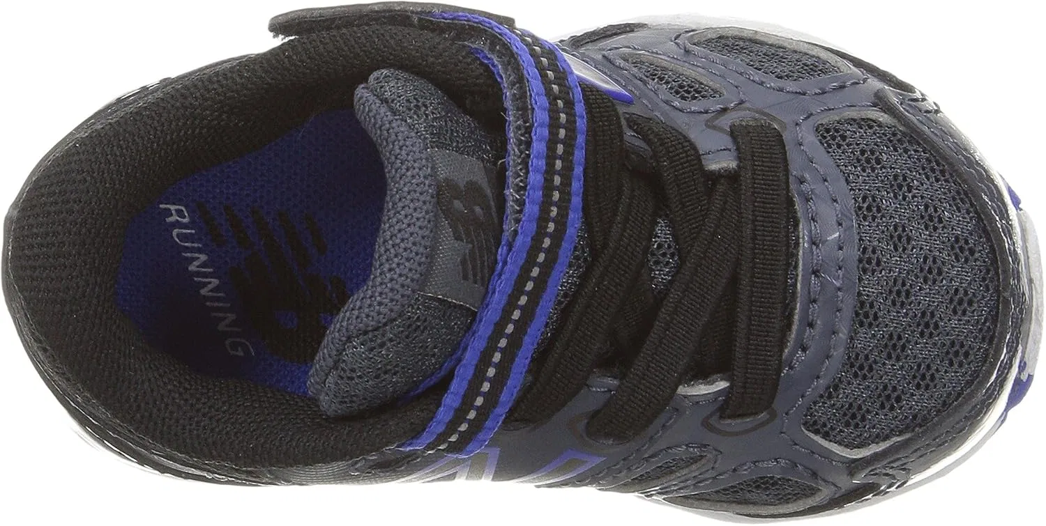Детские кроссовки для бега KA680 New Balance, Grey/Blue/Black — фото 3