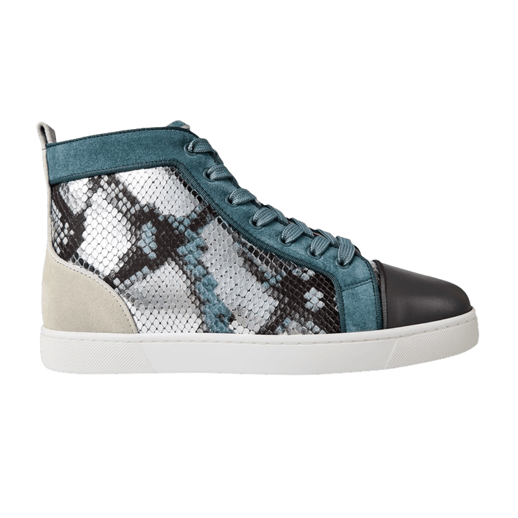 

Кроссовки Christian Louboutin Louis Orlato Flat High 'Amazonia Metallic', черный