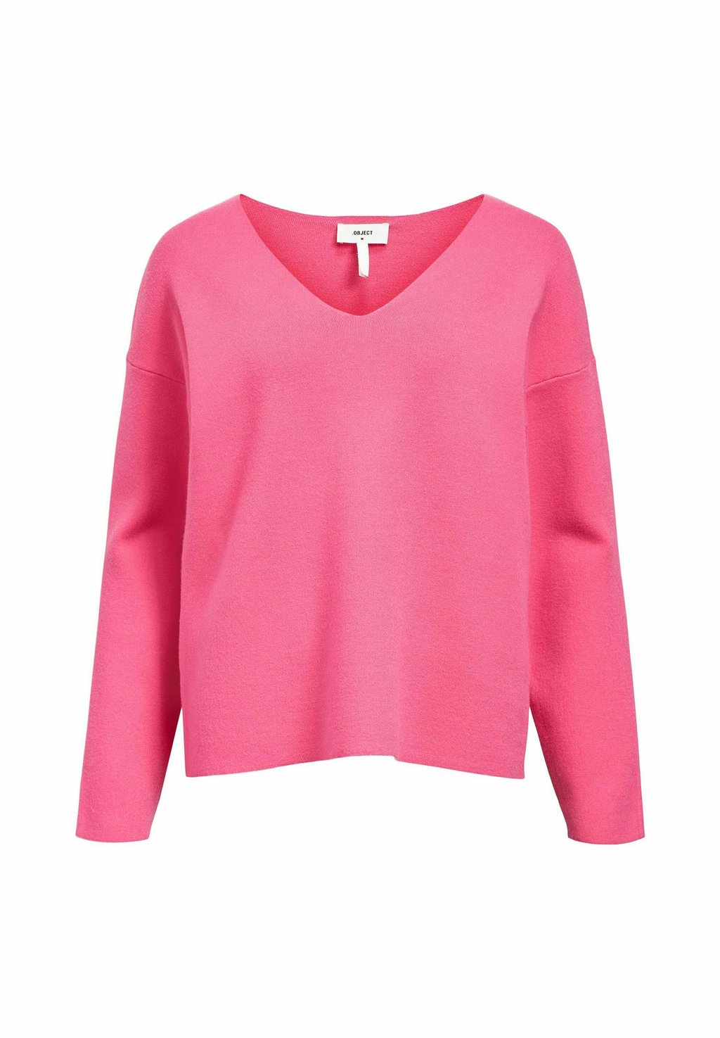 

Джемпер OBJREYNARD V-NECK Object, розовый