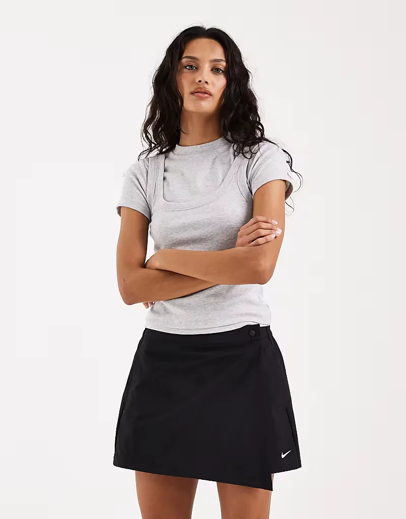 Юбка-шорты Nike Bubble Skort, черный