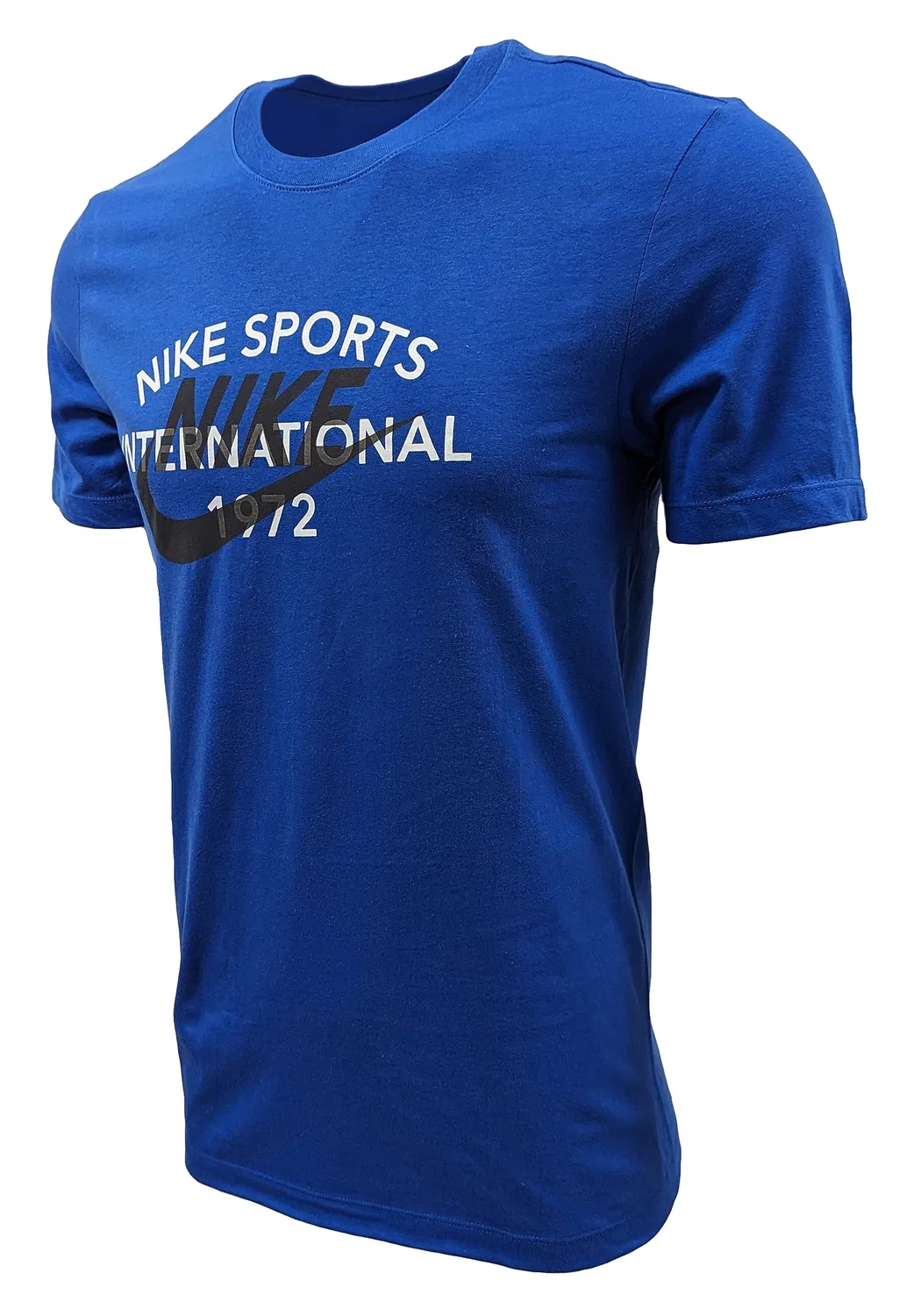 Мужская футболка с коротким рукавом Nike M NSW Club Tee NIKE, Royal Blue/Black (International 1972) — фото 2