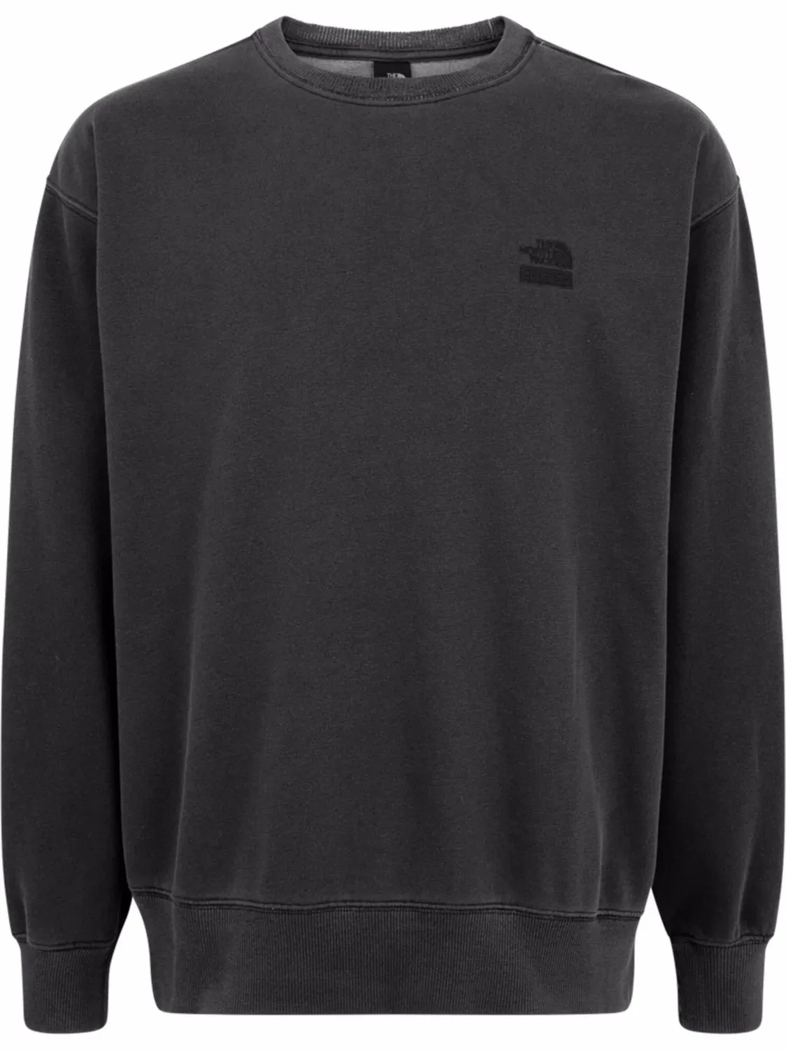 Толстовка с Пигментной Печатью от The North Face Supreme, черный