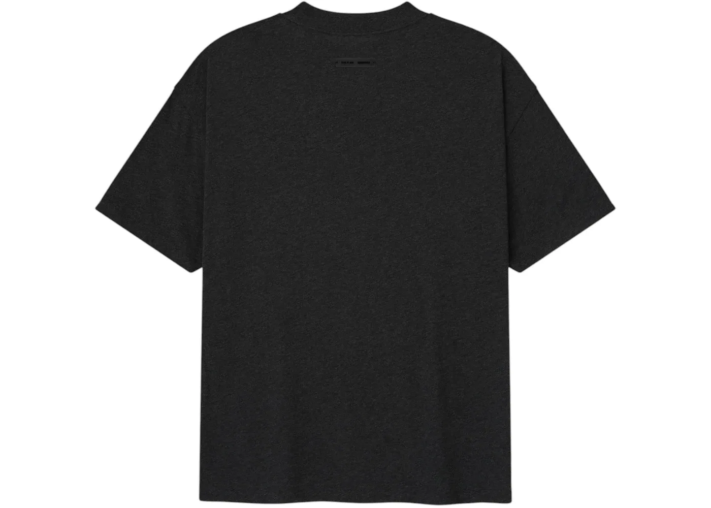 Мужская футболка с вышивкой Fear of God Essentials Tee, Vintage Black — фото 2