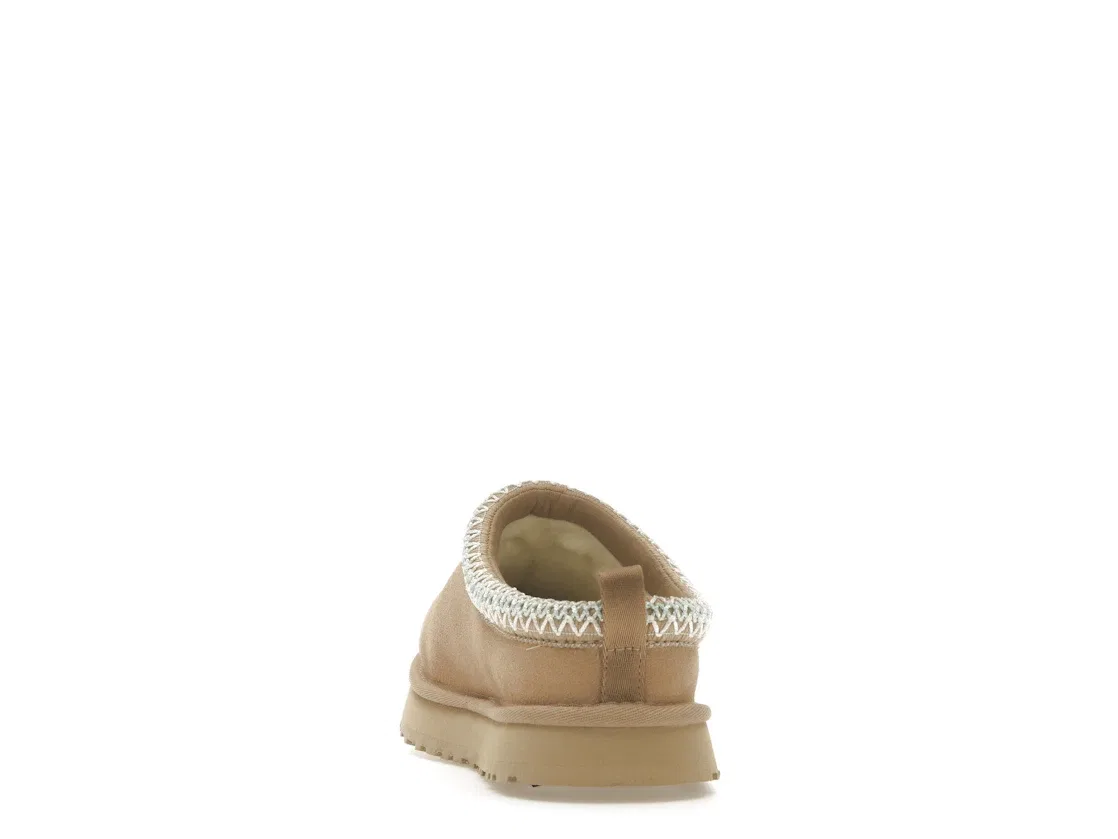 Детские тапки-слайды с утолщенной подошвой UGG Tazz Slipper, Sand — фото 4