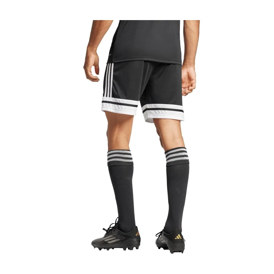 Шорты спортивные с брючным поясом adidas SQUA25 Sho M, Черный — фото 4