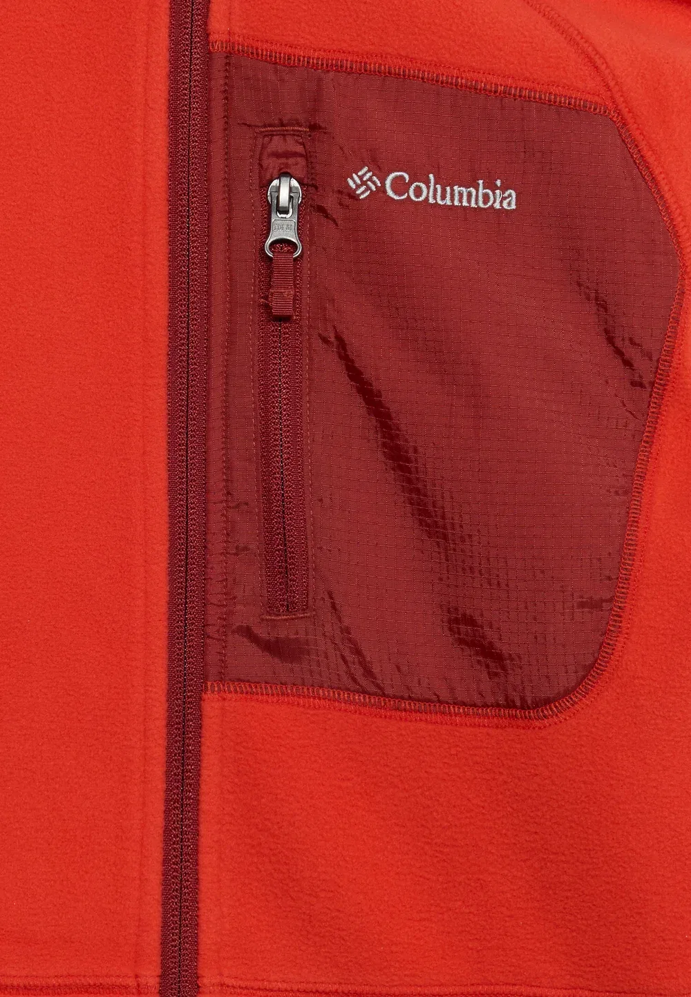 Куртка Fast Trek на молнии из флиса Columbia, Red Oxide — фото 3