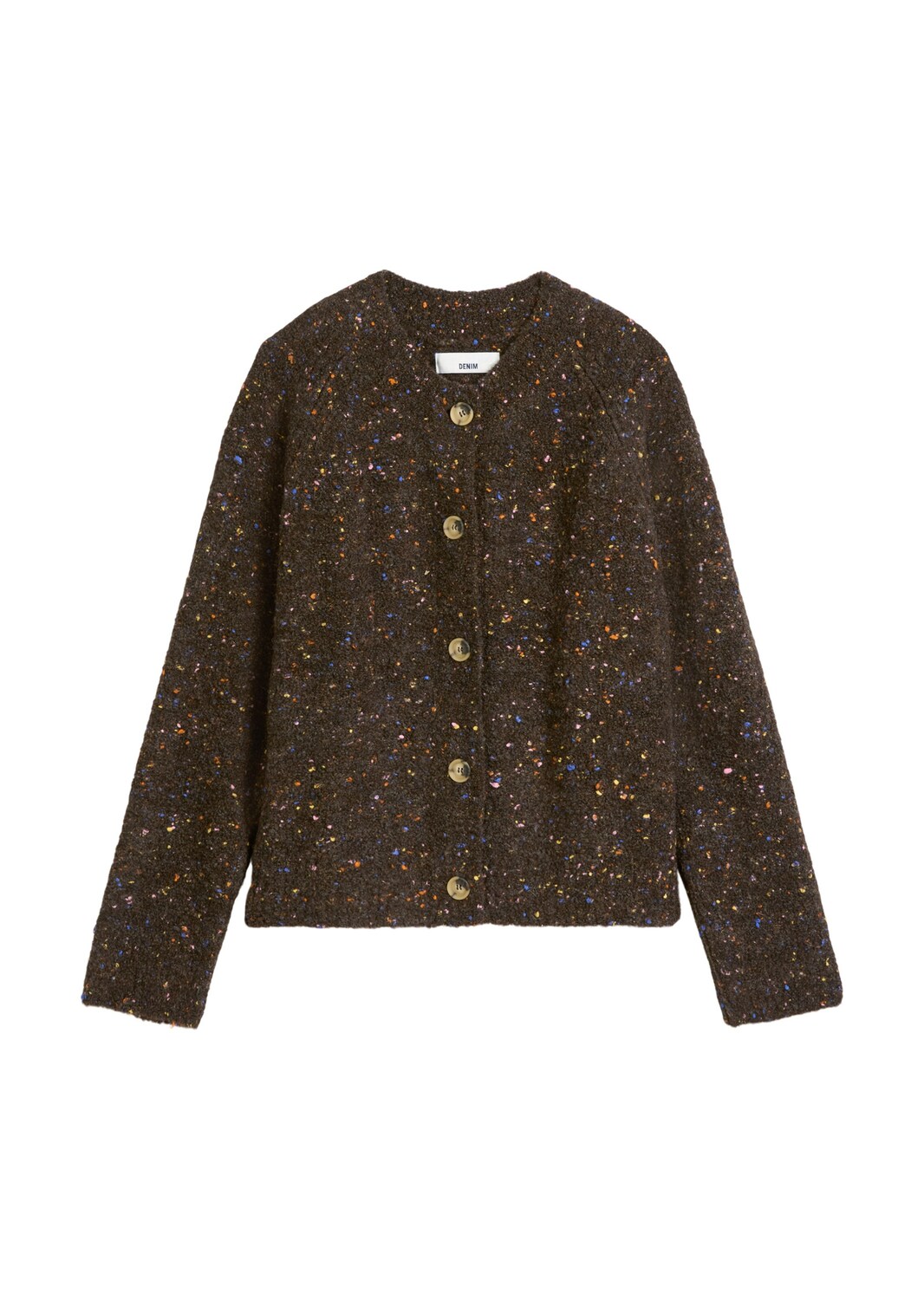 

Marc O'Polo Трикотажный кардикан в темно-коричневом цвете