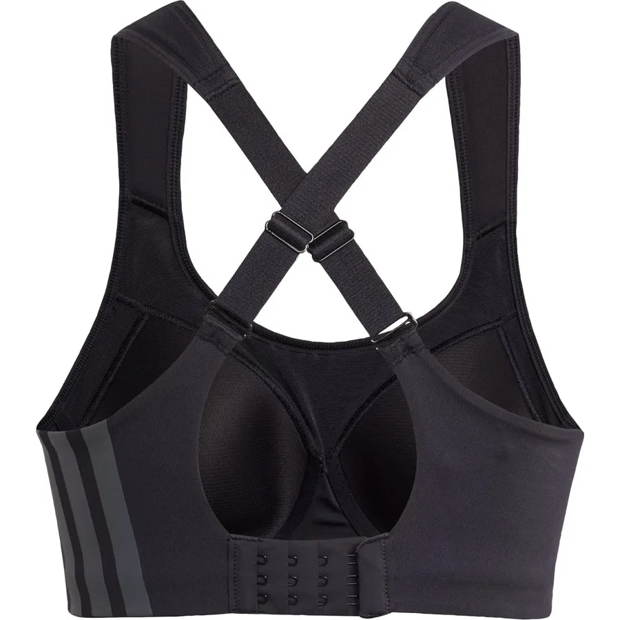 Спортивный бюстгальтер с высокой поддержкой Tlrd Impact Training High Support adidas, Черный — фото 4