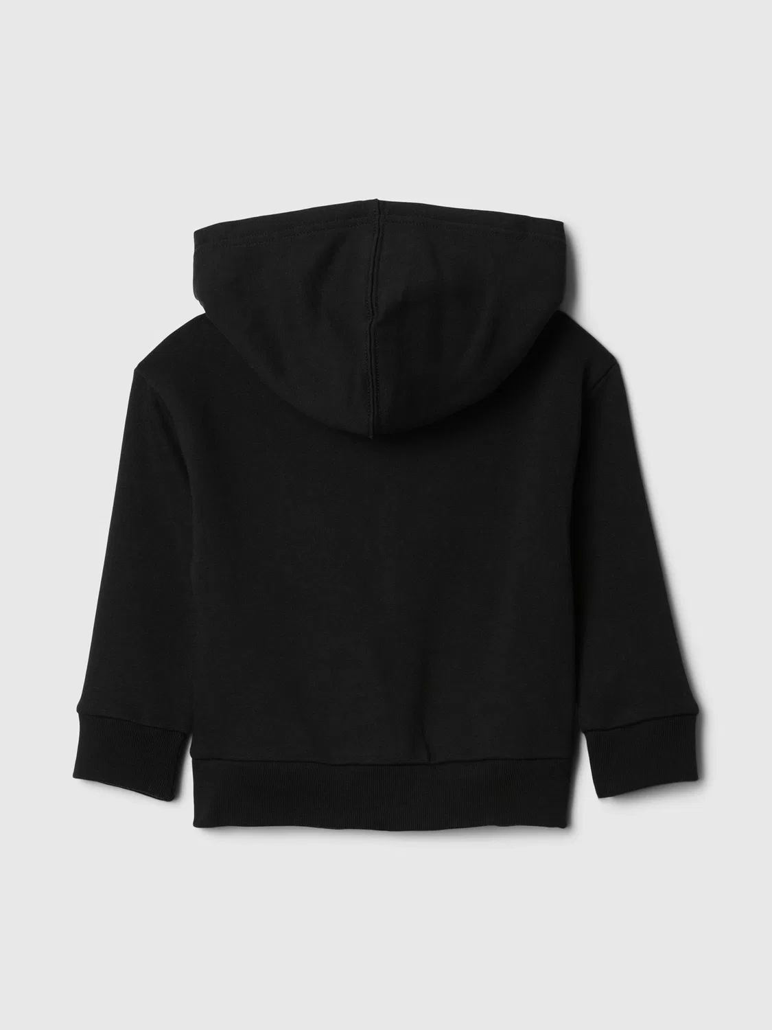 Толстовка с капюшоном Relaxed Logo Zip-Up Gap, черный — фото 2