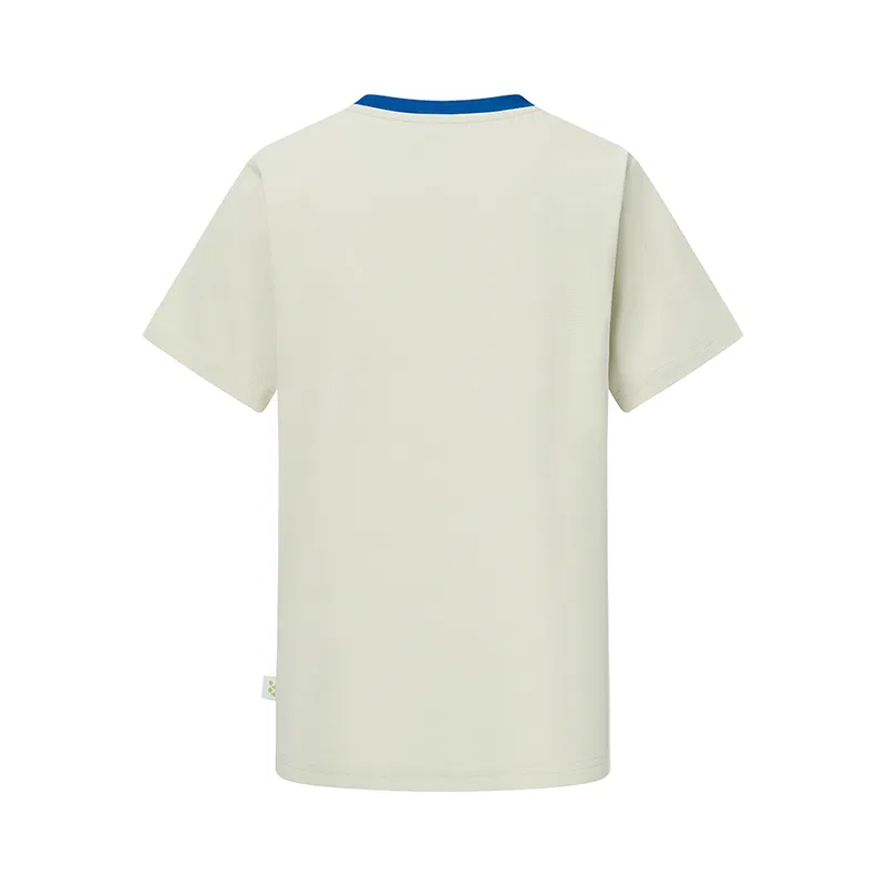 Детская футболка с круглым вырезом YONEX, Ivory White — фото 4