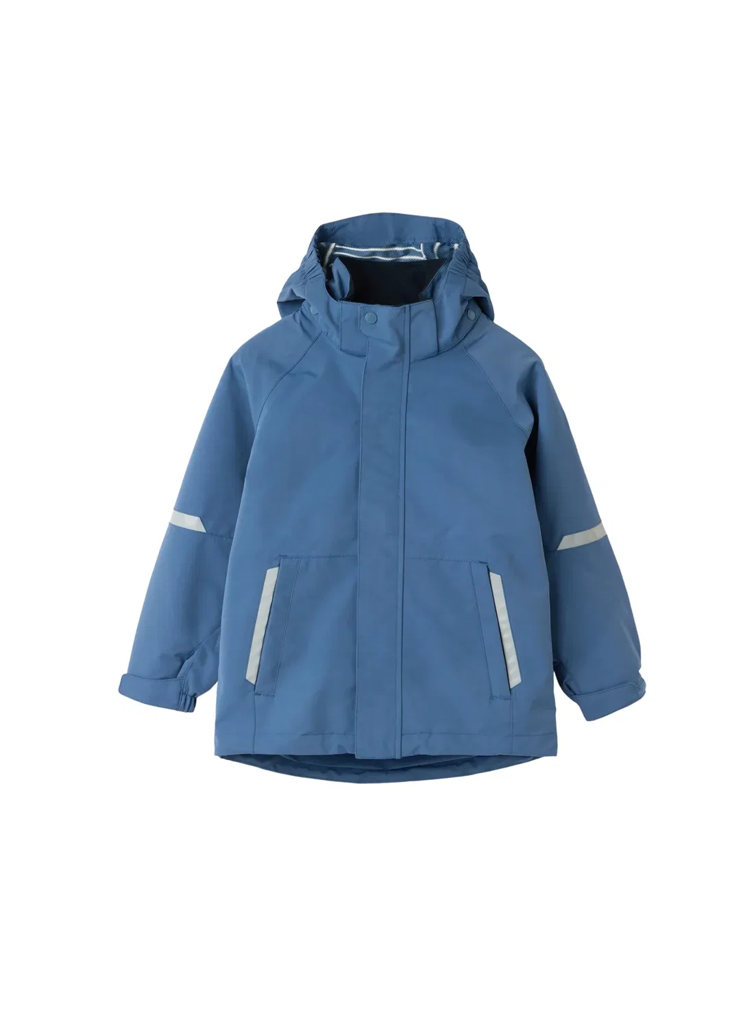 Водонепроницаемая куртка Stormy унисекс - водонепроницаемая куртка Polarn O. Pyret, Bijou Blue