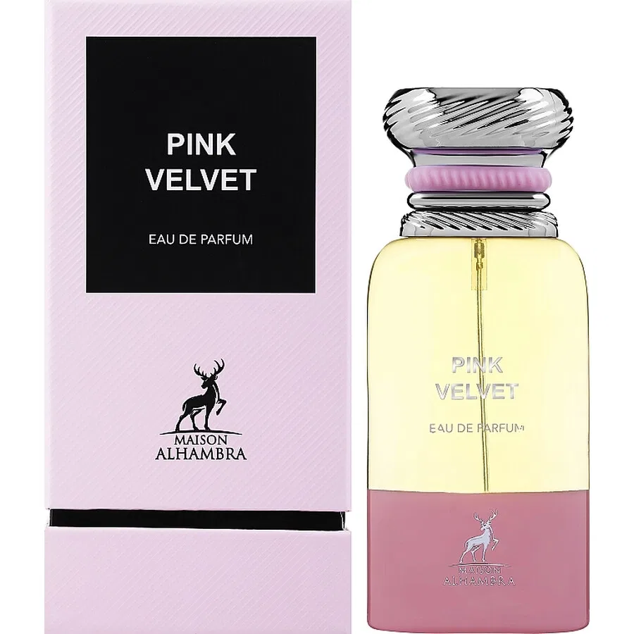 Парфюмерная вода Maison Alhambra Pink Velvet, 80 мл, Pink