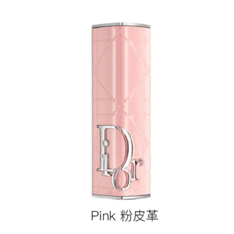 Женский футляр для помады с розовой кожей, модель Black Tube, DIOR, Pink Leather — фото 4