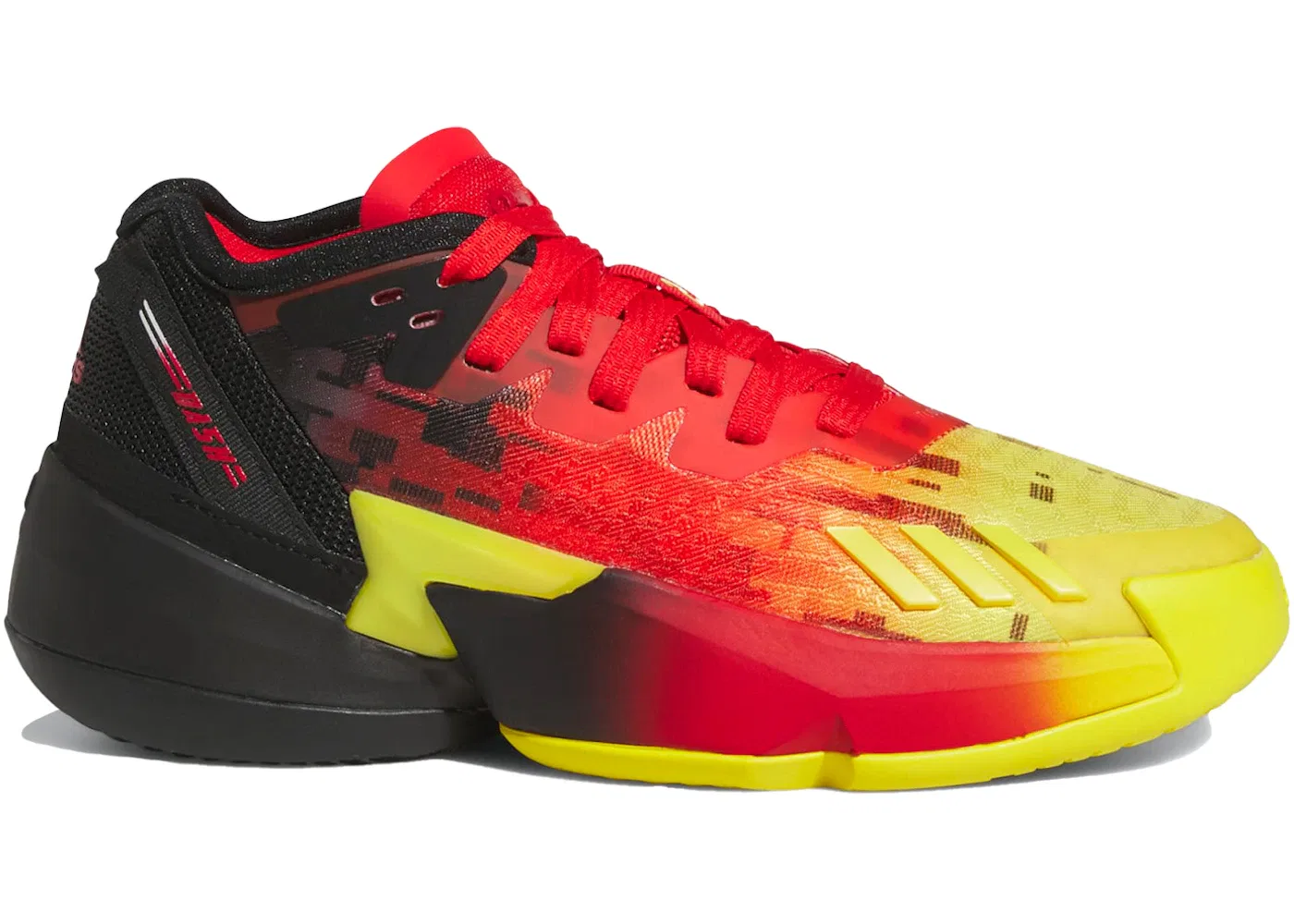 Детские кроссовки для мальчиков с высокой производительностью Adidas D.O.N. Issue #4, Red/Core Black/Red