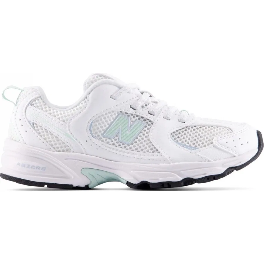 Детские кроссовки с логотипом P530 Nb Lifestyle Pre-School Shoes New Balance, Белый