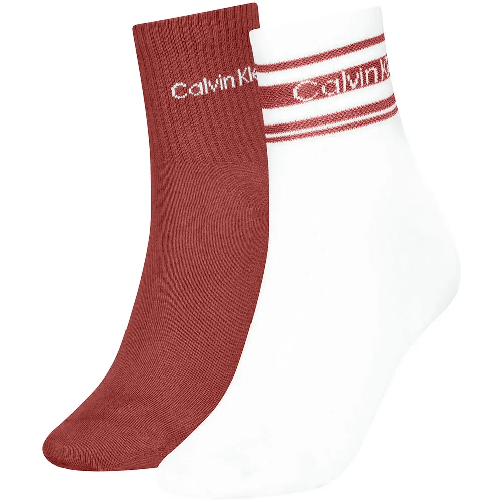 Женские хлопковые носки Calvin klein Sport Stripe, Multicolor