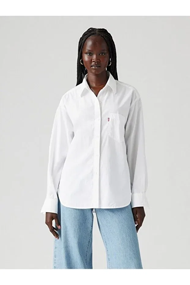 Женская рубашка свободного кроя Harlie boyfriend shirt Levi'S, White