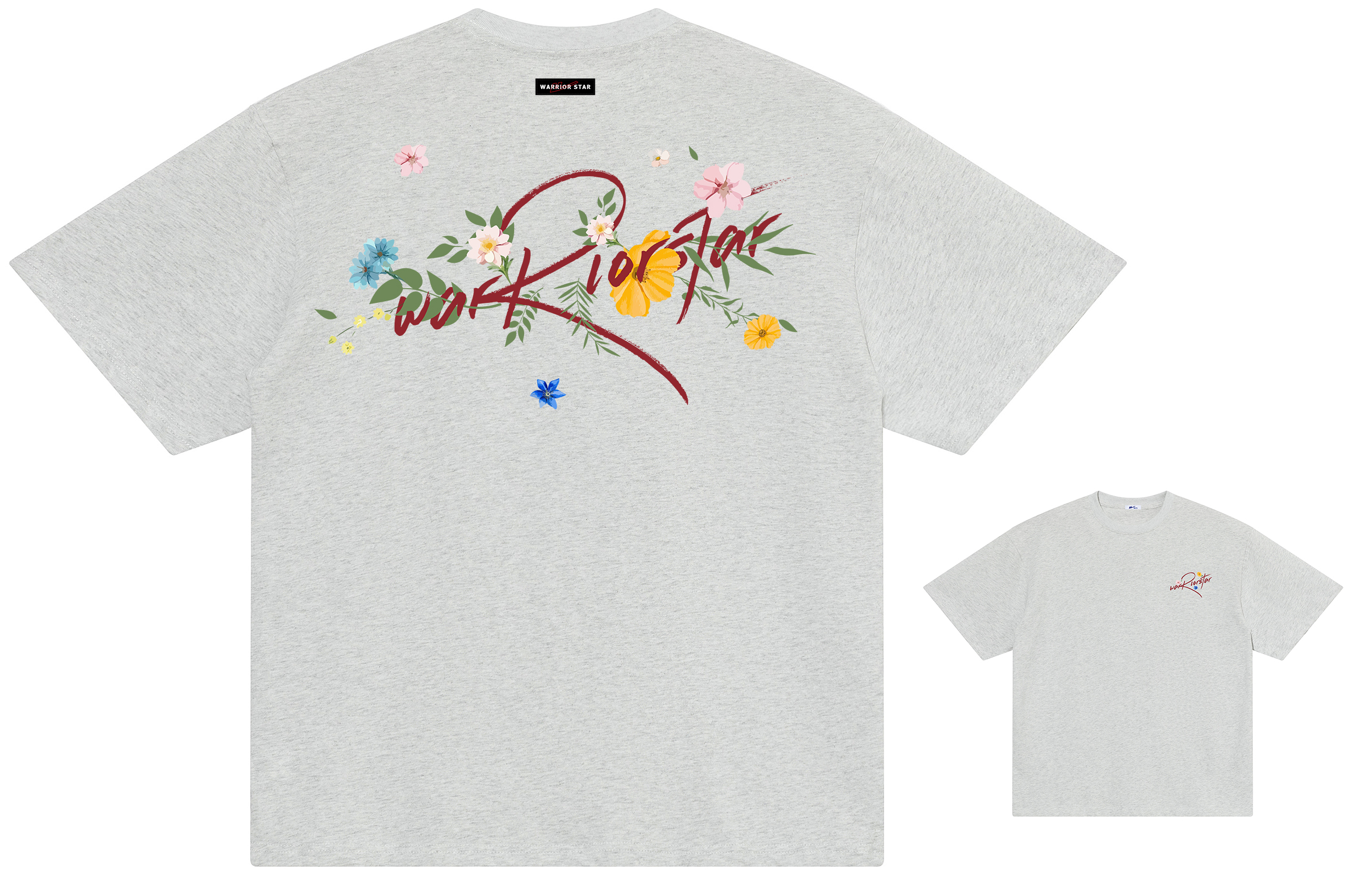 

Футболка Unisex из коллекции Riding The Wind WARRIOR, белый heather серый[upgraded][heavyweight]