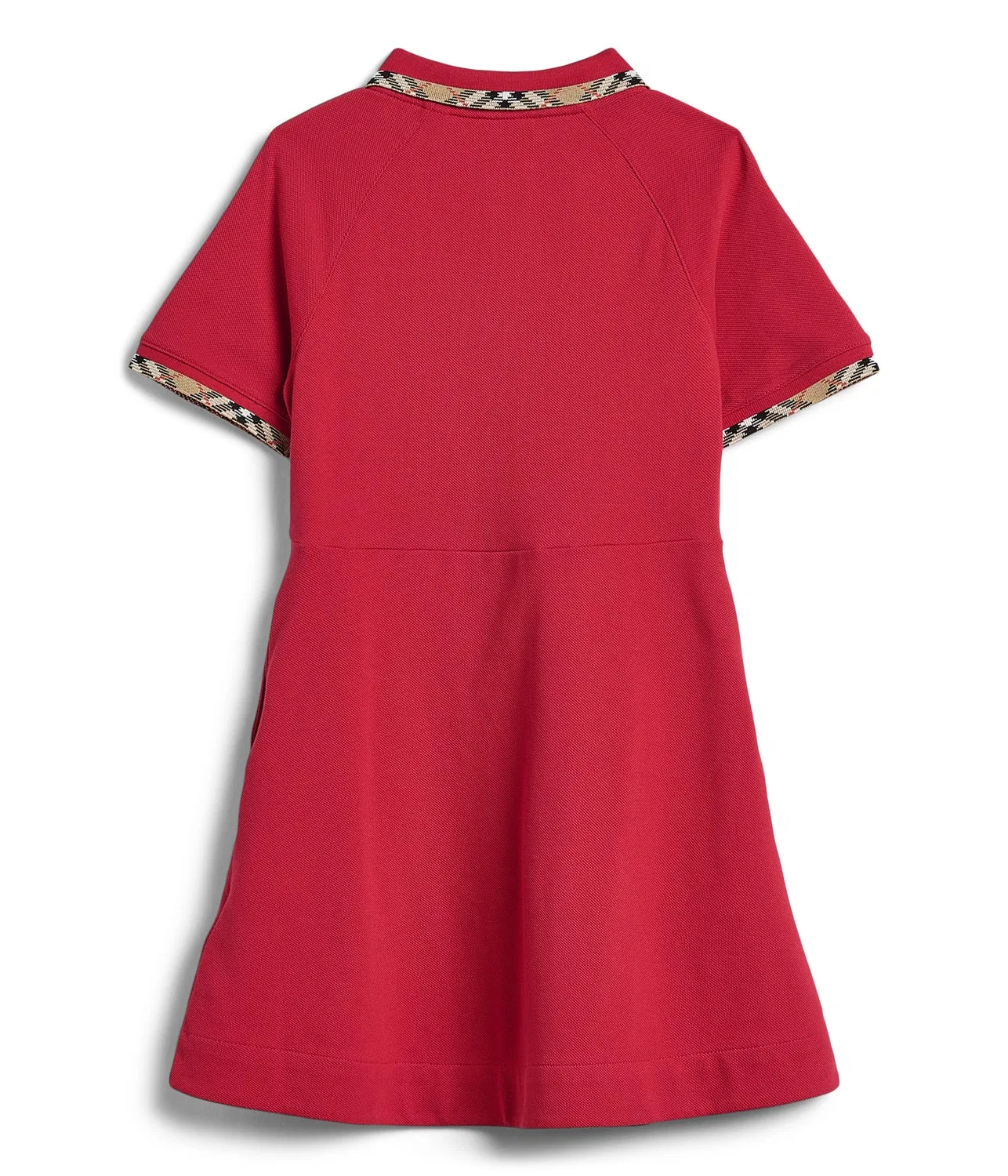 Платье «Ромола» (для малышей/детей постарше) Burberry Kids, Bright Red — фото 2