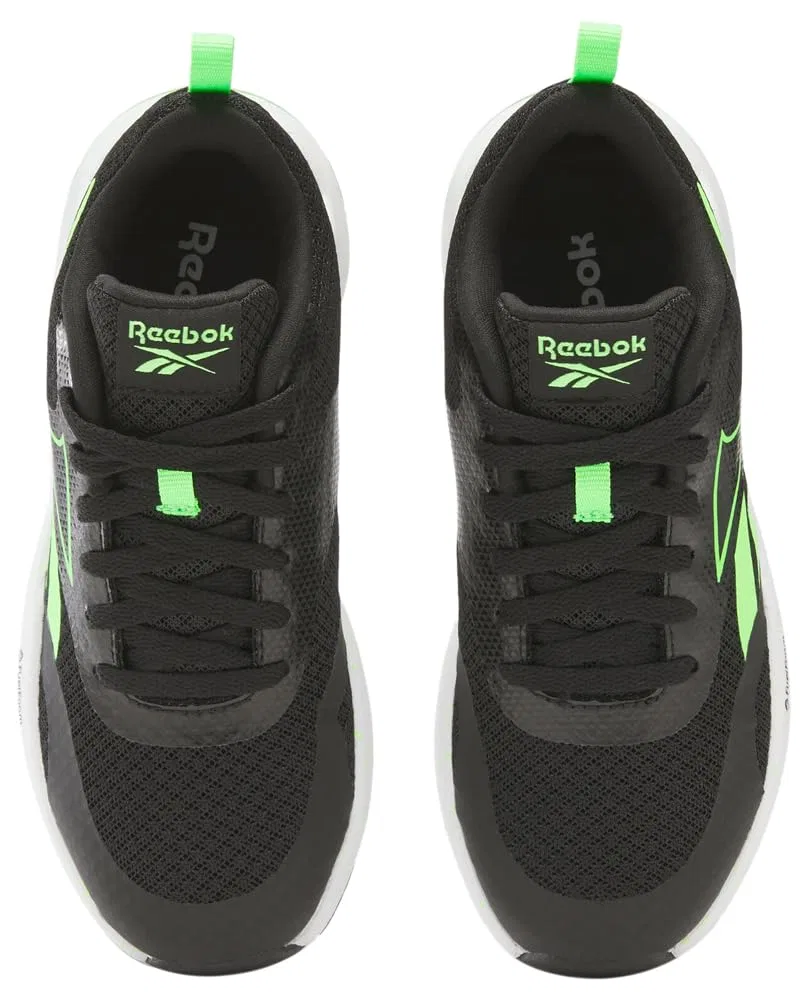 Детские кроссовки для мальчиков с технологией FuelFoam Energen Run Reebok, Black Solarlime Ftwrwhite — фото 3