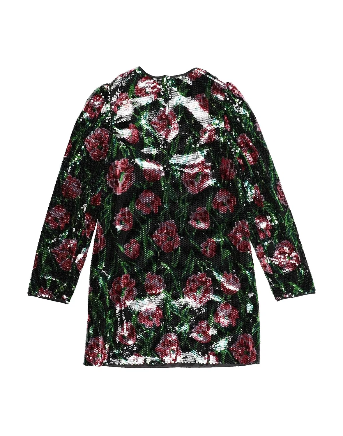 Детское платье из тюля с принтом Dolce&Gabbana, черный — фото 2